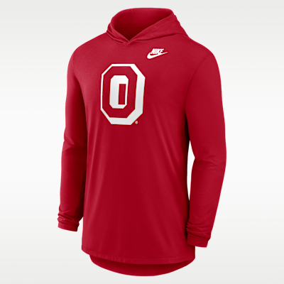 Ohio State Legacy Men's Nike Dri-FIT College Long-Sleeve Hooded T